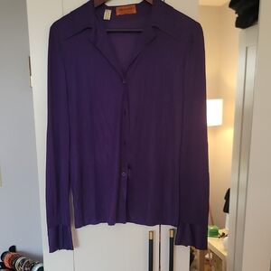 Vintage Missoni Silk Button Up